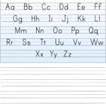 Alphabet Writing Exercise | Alphabet Writing Worksheets For 4 Line Alphabet Worksheets