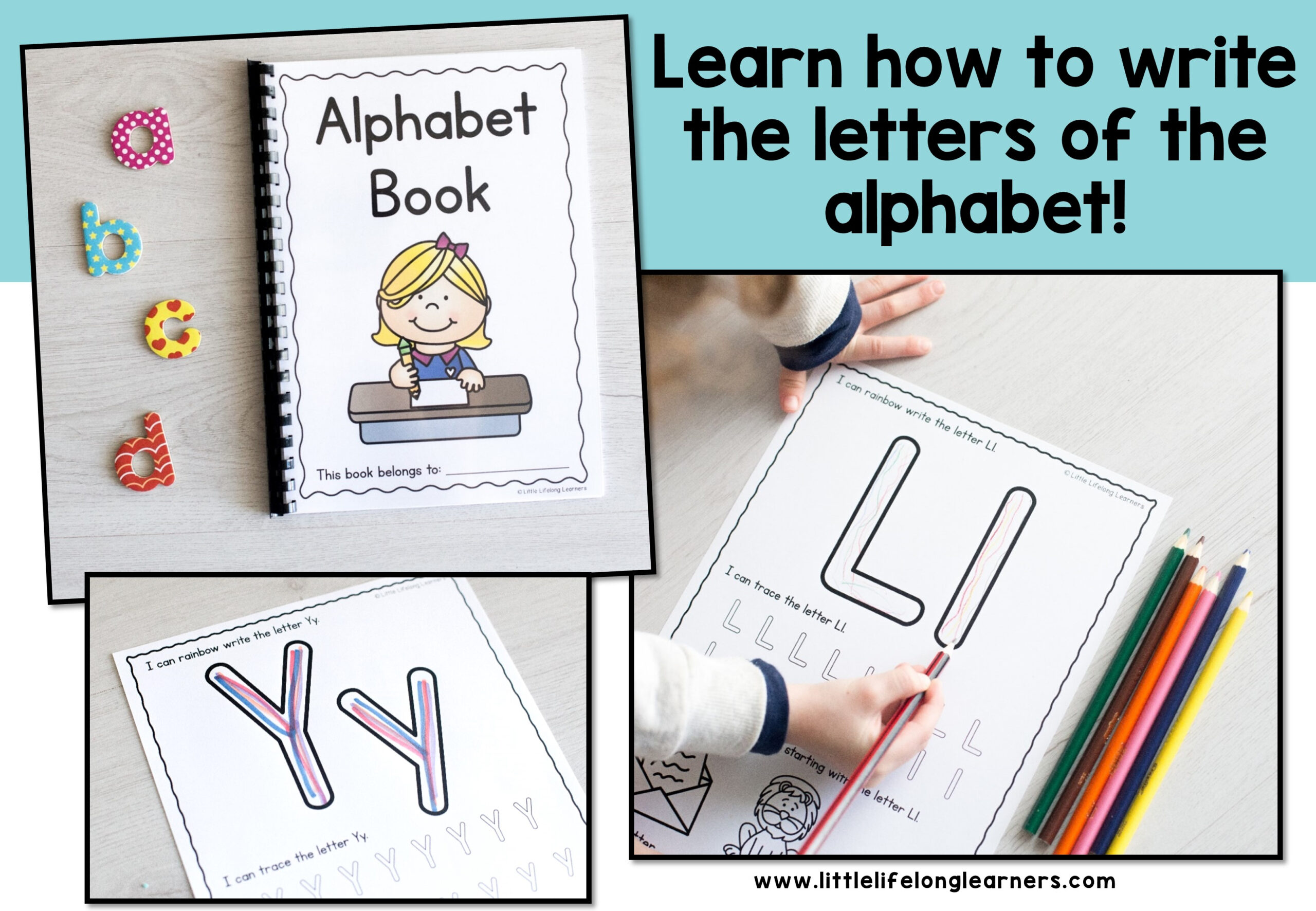 Alphabet Writing Worksheets within Alphabet Tracing Qld