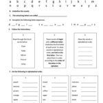 Alphabetical Order   English Esl Worksheets For Distance Throughout Alphabet Order Worksheets