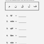 Arabic Alphabet Worksheets | Belajar, Lembar Kerja, Kelas Tk With Alphabet Worksheets For Grade 1 Pdf