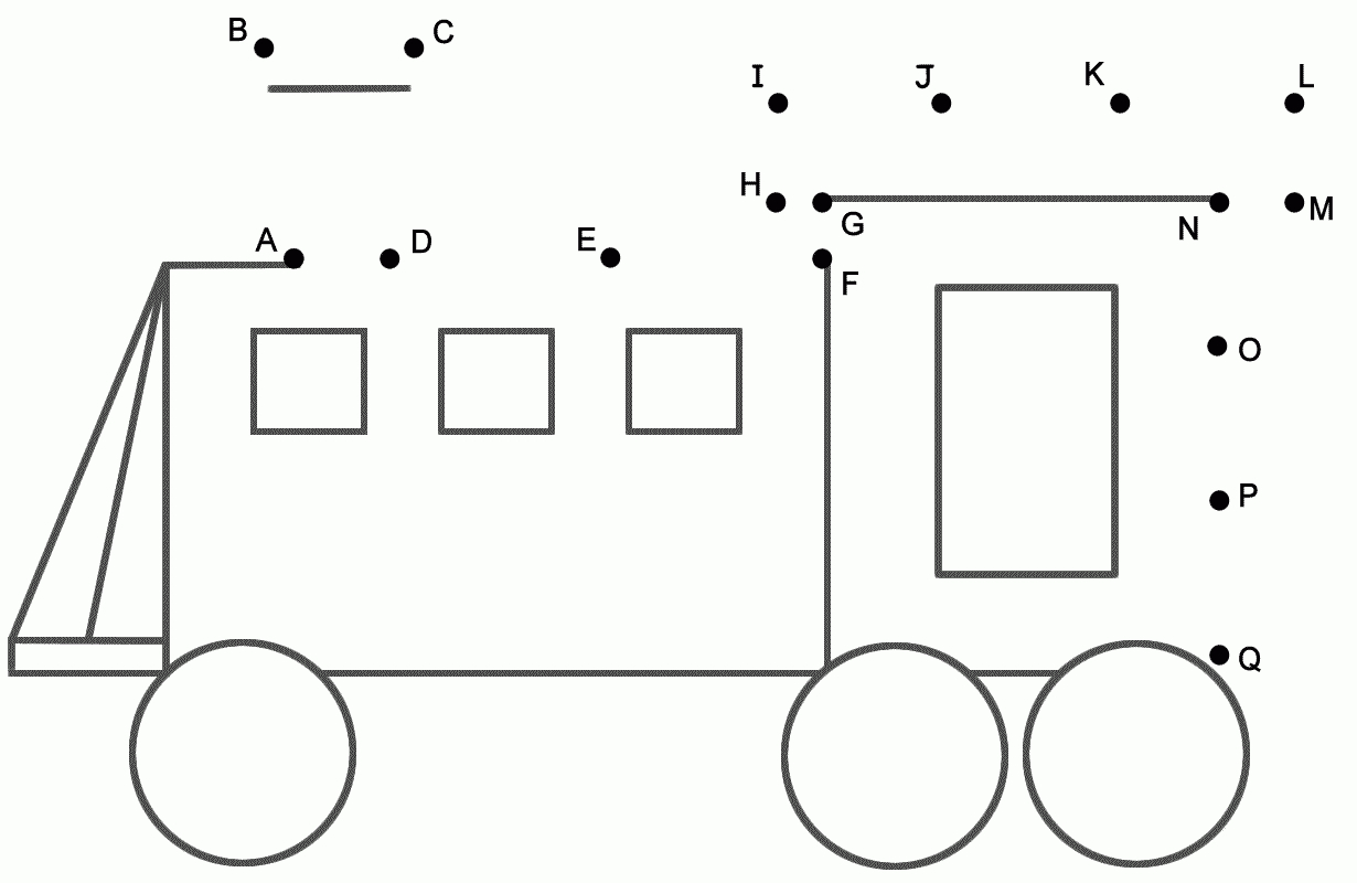 Big Train Printable | Train - Connect The Dotscapital pertaining to Alphabet Tracing Train