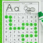 Capital And Lowercase Letter Mazes | Letter Maze, Lower Case Regarding Alphabet Worksheets Maze