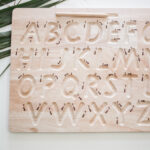 Capital Letter Tracing Board Pertaining To Alphabet Tracing Board