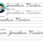 Create Personalized Cursive Handwriting Worksheets For Kids Within Name Tracing Cursive
