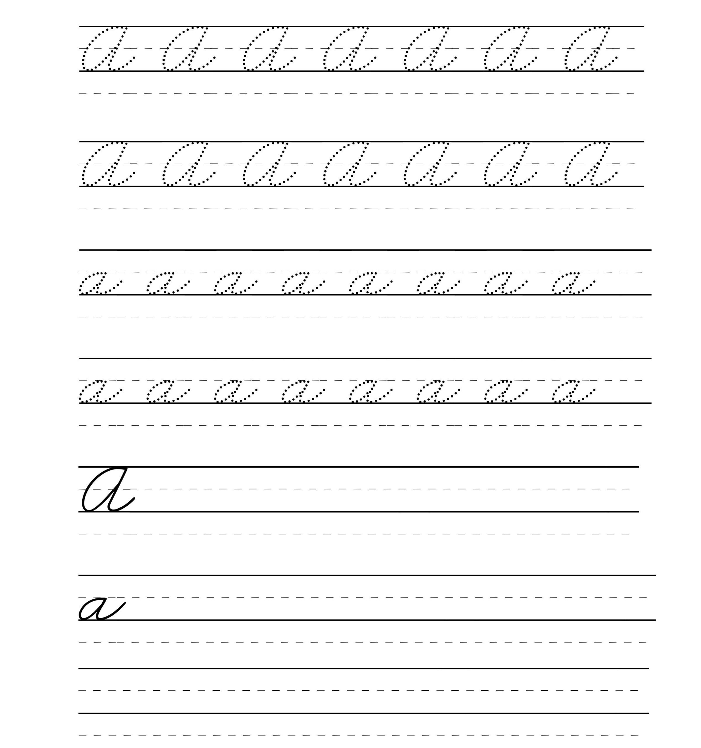 Cursive Alphabet Letters Tracing Pages | Printable Tracing intended for Letter Tracing Online
