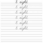Cursive Handwriting & Number Tracing Worksheets 1 20 In Name Tracing Worksheets Cursive