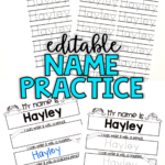Editable Name Practice Sheets | Name Practice, Practice Intended For Editable Name Tracing Pages