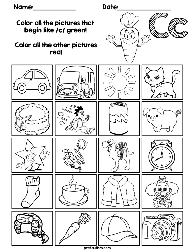 Find & Color Consonants Worksheets | Grade R Worksheets In Letter J Worksheets For Grade 1