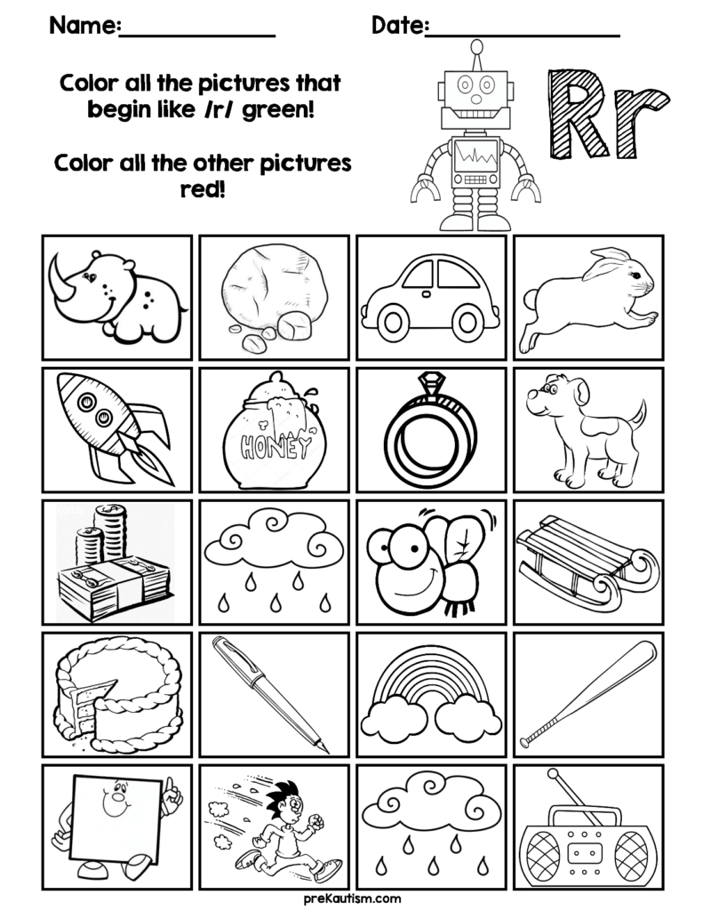 Find & Color Consonants Worksheets | Grade R Worksheets Throughout Letter C Worksheets For First Grade
