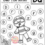 Free Alphabet Dab | Free Kindergarten Worksheets, Alphabet Regarding Letter Orientation Worksheets