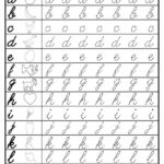 Free Cursive Lowercase Letter Tracing Worksheets Inside Name Tracing Worksheets Cursive
