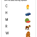 Free English Worksheets   Alphabet Matching   Megaworkbook Regarding Alphabet Matching Worksheets For Kindergarten