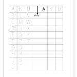 Free English Worksheets   Alphabet Writing (Capital Letters For Alphabet Tracing Notebook