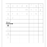 Free English Worksheets   Alphabet Writing (Small Letters Throughout Letter J Tracing Page