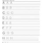 Free Handwriting Worksheets For Preschool   Clover Hatunisi Regarding Tracing Your Name Worksheets For Preschoolers