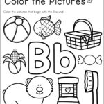 Free Letter Of The Week Worksheets Preschool Letters Cut And With Letter B Worksheets Cut And Paste