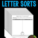 Free Letter Sorts (Uppercase And Lowercase Letters Of The Intended For Alphabet Sorting Worksheets