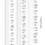Free Lowercase Letter Worksheets | Zb Printing Practice With Upper And Lowercase Alphabet Worksheets