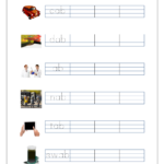 Free Printable Cvc Words Writing Worksheets For Kids   Three With 3 Letter Worksheets