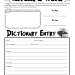 Free Printable   Frindle Invent A Word | Teaching Writing Within Name Tracing Andrew