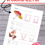 Free Printable Preschool Alphabet Worksheets   The Relaxed Inside Alphabet Worksheets For Nursery