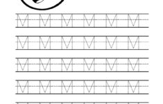 Free Printable Tracing Letter M Worksheets For Preschool in Letter M Tracing Preschool