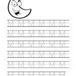 Free Printable Tracing Letter M Worksheets For Preschool With Regard To M Letter Worksheets
