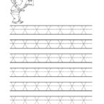 Free Printable Tracing Letter X Worksheets For Preschool Intended For Tracing Alphabet X