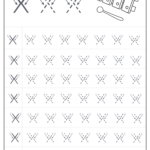 Free Printable Tracing Letter X Worksheets For Preschool Throughout Letter X Worksheets Pdf