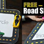 Free Road Shape Mats For Letter Tracing Roads