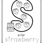Free S Is For Strawberry Alphabet Letter Printable Throughout Letter S Worksheets Pdf