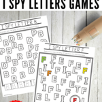 Free Uppercase I Spy Letters Printable Worksheets | Math Pertaining To I Spy Alphabet Worksheets