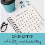 Georgette Handwriting Practice Worksheets | Handwriting Within Tracing Name Layla