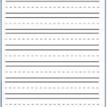 Handwriting Sheets:printable 3 Lined Paper For Letter Orientation Worksheets