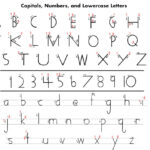 Handwriting Without Tears Printables | Here Is A Handy In Alphabet Tracing Guide