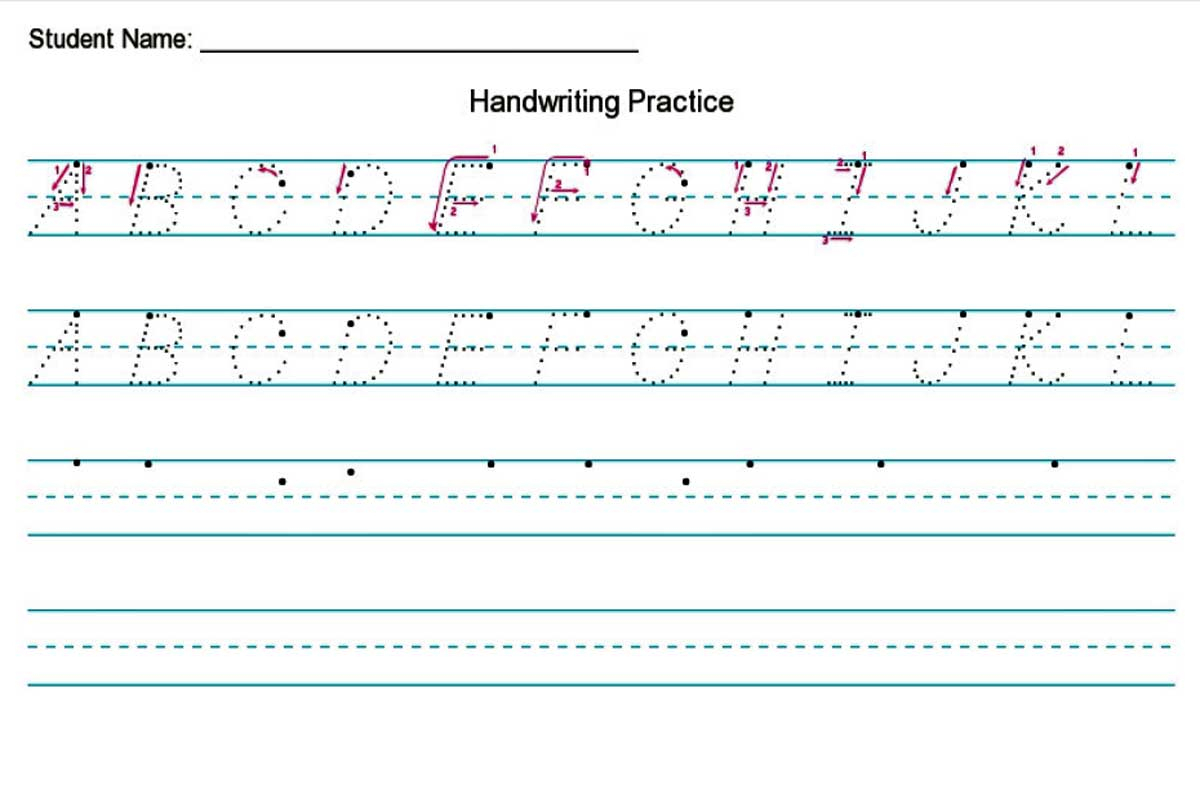 Handwriting Worksheet Creator {Free} — Diy Homeschooler intended for Name Tracing Maker