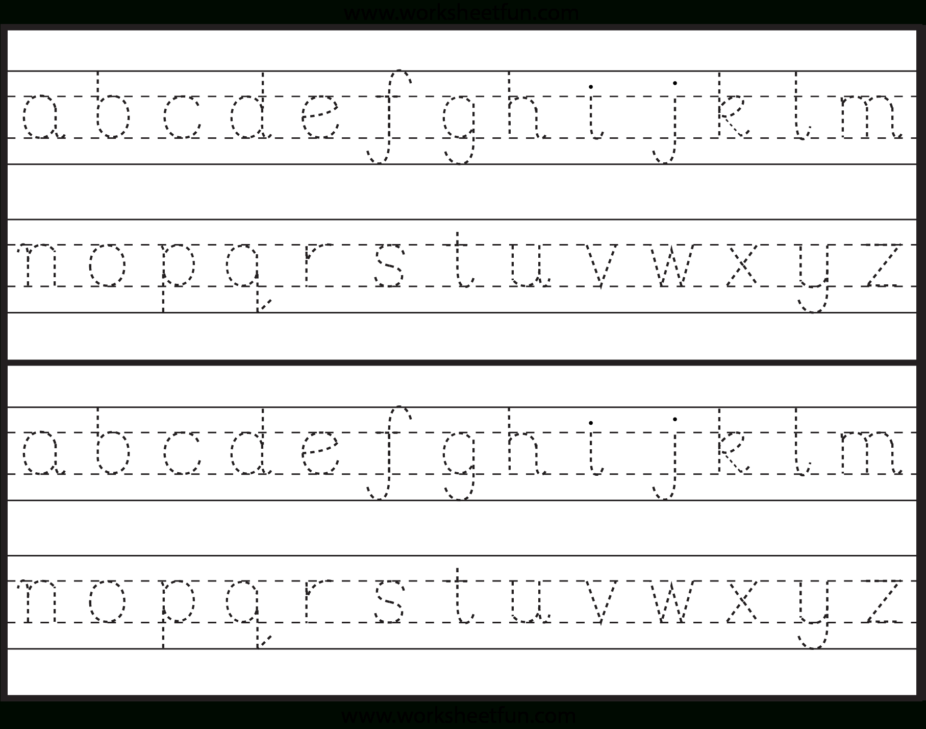 Here You Can Find Some New Design About Tracing The Alphabet within Alphabet Tracing Handwriting Worksheets