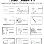 Initial Sound Worksheet Letter A Sound Initial Sound In Letter S Worksheets Twinkl