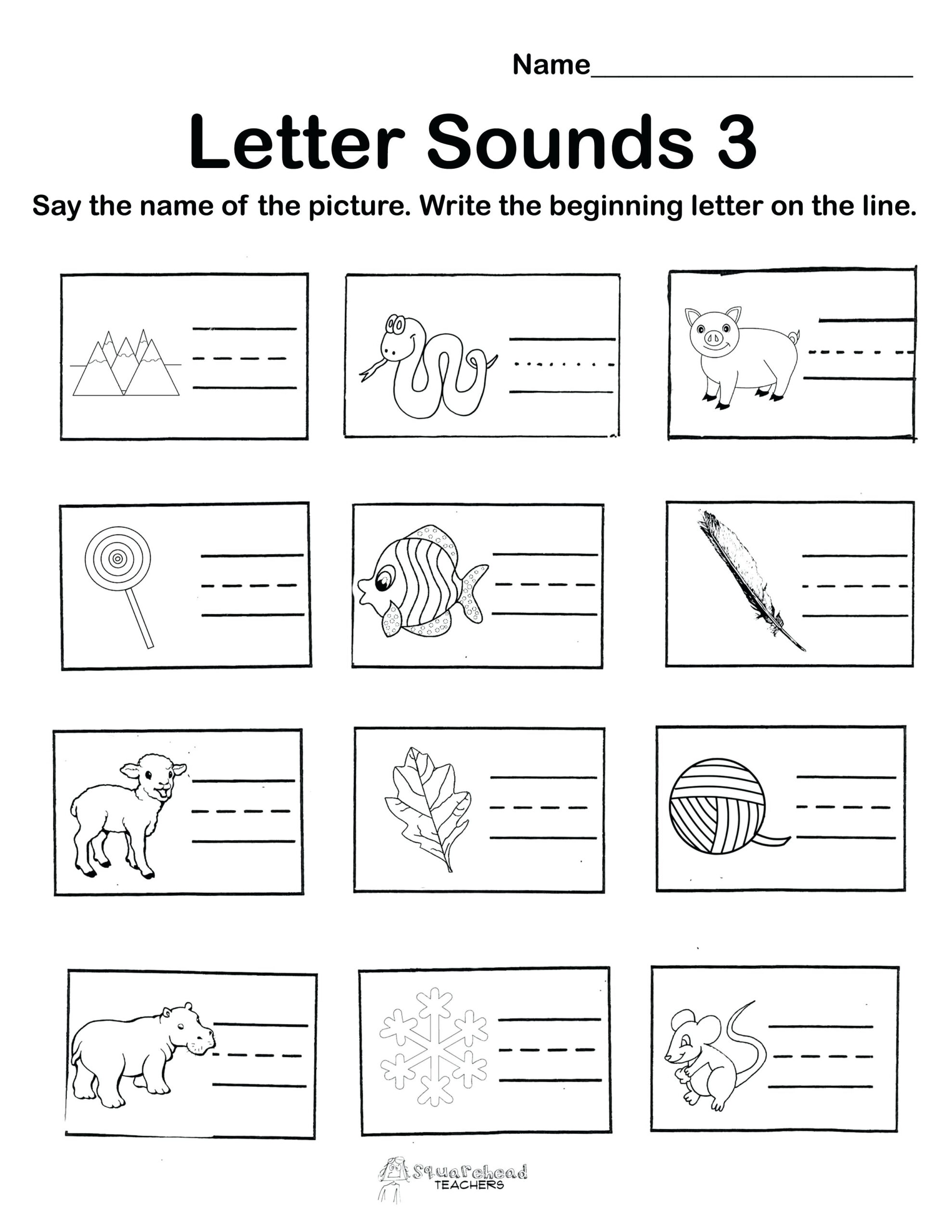 Initial Sound Worksheet Letter A Sound Initial Sound in Letter S Worksheets Twinkl