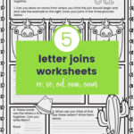 Is Your Child Struggling To Know Where And How To Join Inside Letter Join Worksheets
