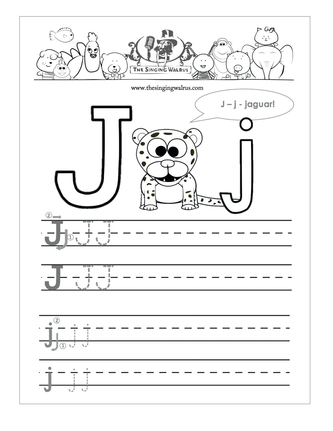 J In Cursive Writing Similar Images For Cursive Writing pertaining to Letter J Worksheets For Prek