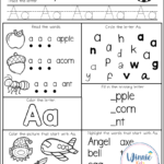 Kindergarten Alphabet Practice | Kindergarten Alphabet With Alphabet Recognition Worksheets