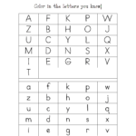 Kindergarten Letter Id Assessment.pdf | Kindergarten Letters Regarding Letter Identification Worksheets Pdf
