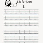 Kindergarten Worksheets: Printable Tracing Worksheets For Alphabet L Worksheets