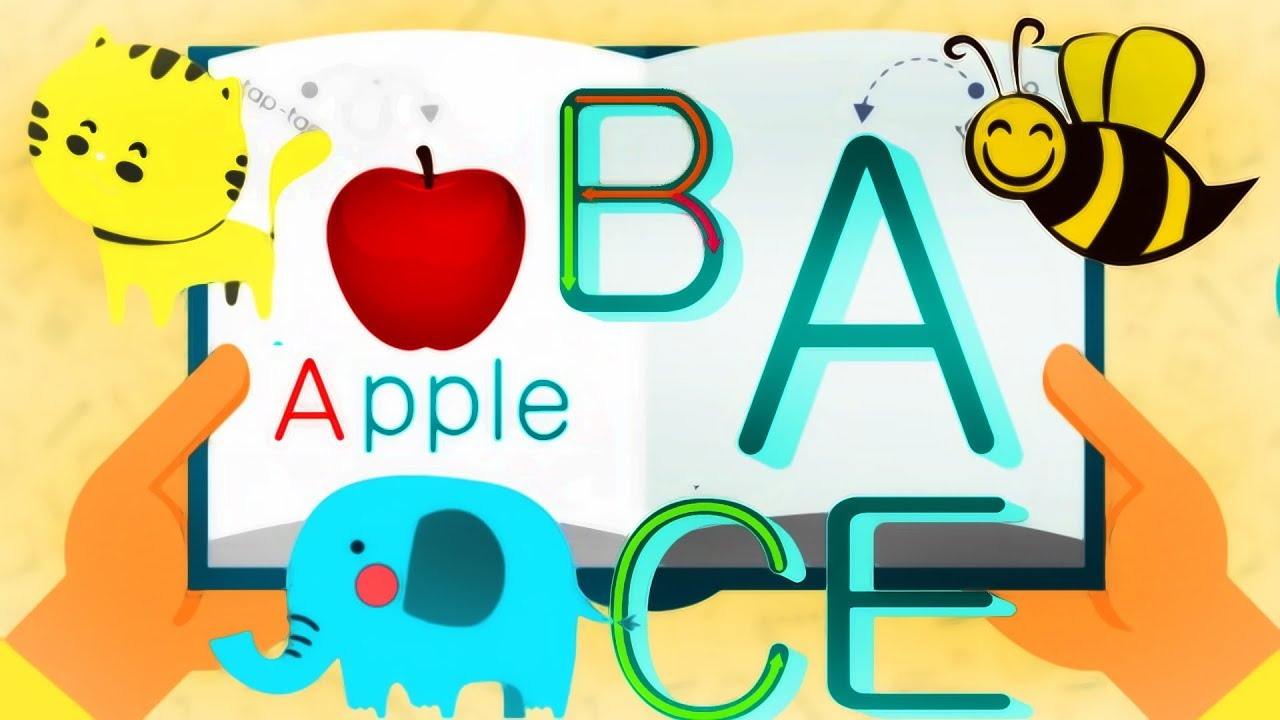 Learn Alphabet - Abc Tracing | Learn Write Capital Letters | Abc Phonics |  Educational Video Hd for Abc Tracing Video