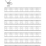 Letter B Tracing Worksheets For Preschool … | Preschool In Alphabet B Tracing