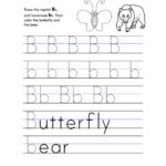 Letter B Worksheet – Tracing And Handwriting Pertaining To Alphabet Tracing Uppercase And Lowercase