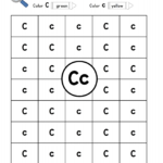 Letter C: Letter Detective Uppercase & Lowercase Visual Throughout Letter C Worksheets For First Grade