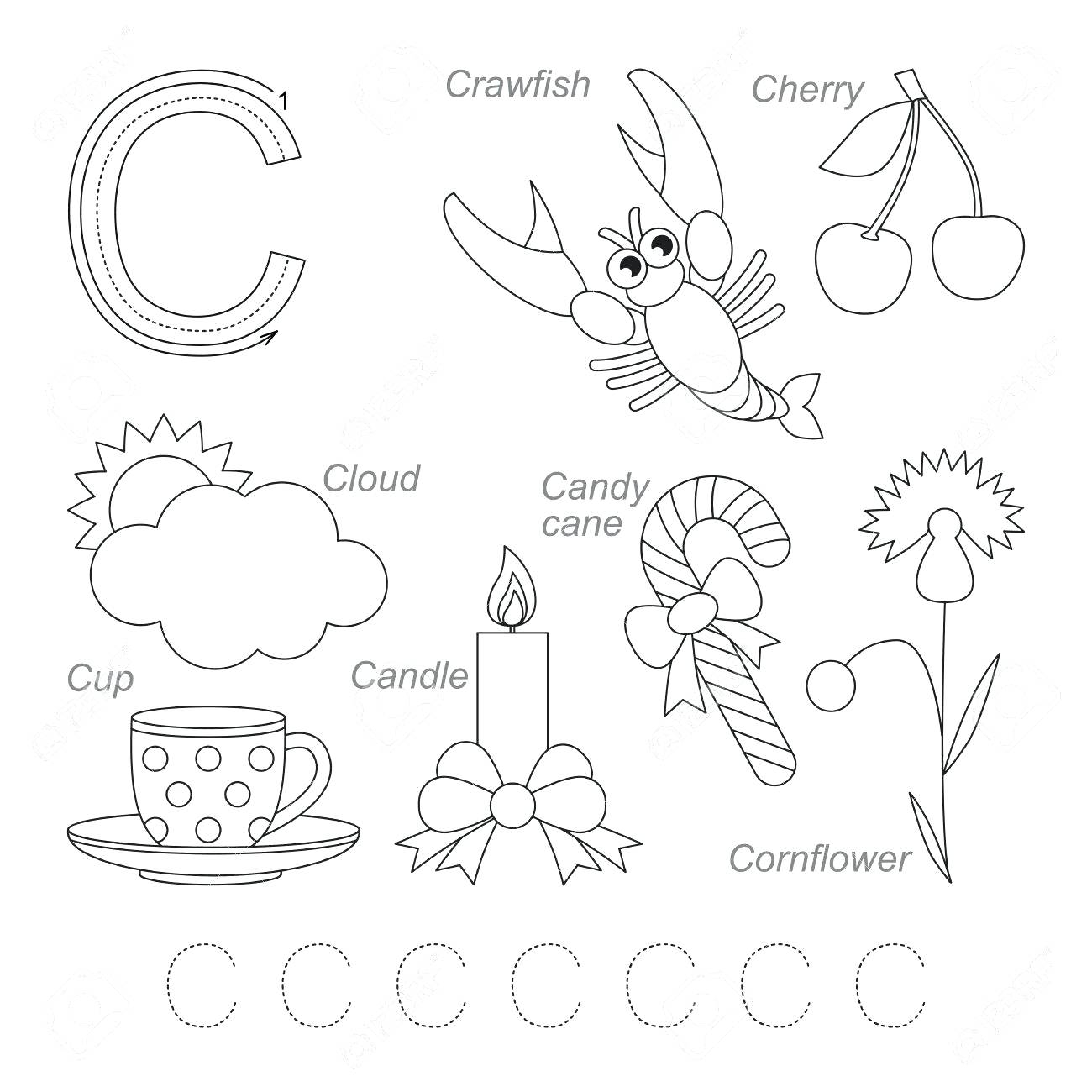 Letter C Worksheets For Learning. Letter C Worksheets - Misc with regard to Letter C Worksheets For Grade 1