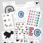 Letter E Worksheets + Activities   Fun With Mama With Regard To Letter E Worksheets Pdf
